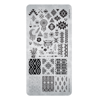 Stampingplate 63 Boho